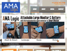 Tablet Screenshot of amalogic.com